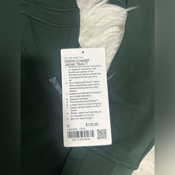 Lululemon Define Cropped Jacket *Nulu - Picture 3 of 5